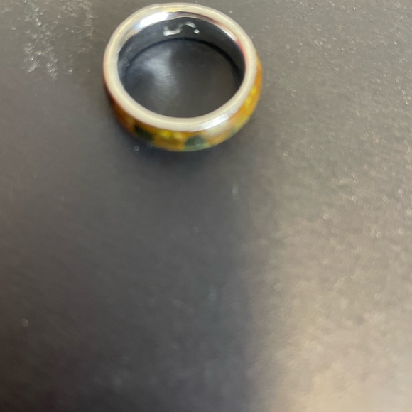 Colorful Stainless Steel Mood Ring - Picture 2 of 6